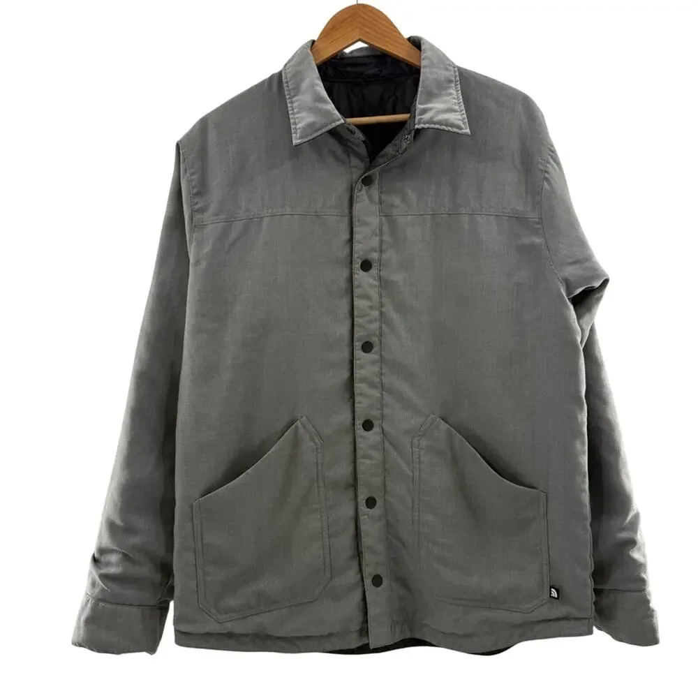 The North Face Men’s Fort Point Reversible Shirt Jacket Quilted Hiking Shacket L